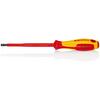98 20 55 Screwdrivers for slotted screws insulating multi-component handle, VDE-tested burnished 232 mm